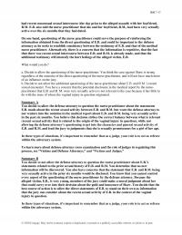 Counseling Chapter 7 Irm Had Recent Consensual Sexual Intercourse The Day Prior The Alleged Assault