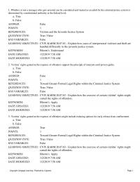 Counseling Chapter 10 Whether Not Teenager Who Gets Arrested Can Considered And Treated Adult The