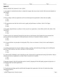 Management Chapter 14 An example of a
dysfunctional culture is a high-tech company that stresses team rewards&nbsp;
