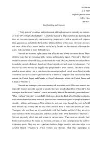 Bodybuilding And Steroids