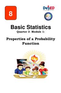 Properties Of A Probability Function