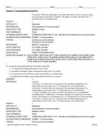 Media Studies Chapter 1 Communication Perspectives Incorrect When You Participate Online Discussion