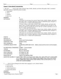 Media Studies Chapter 3 Intercultural Communication The Term Refers The System Shared