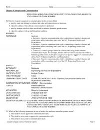 Media Studies Chapter 8 Interpersonal Communication Passive Passive aggressive Communication Styles Are