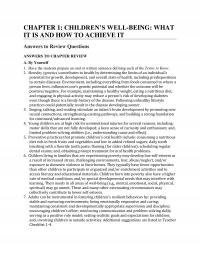 Elementary Education Chapter 1 Childrens Wellbeing What And How Achieve&nbsp;