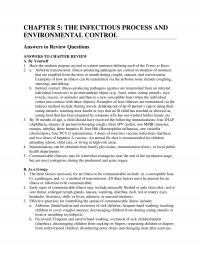 Elementary Education Chapter 5 The Infectious Process And Environmental Control&nbsp;