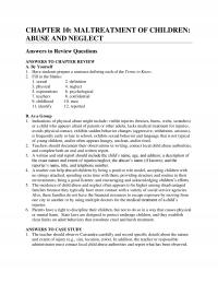 Elementary Education Chapter 10 Maltreatment Children Abuse And Neglect