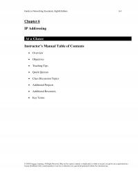 Networking Chapter 6 This chapter explains some of the tasks that network administrators must perform