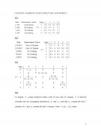 Industrial Engineering Chapter 1 Markov Chain Structure And Models State Maintenanc Ction State Repai Under