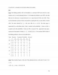 Industrial Engineering Chapter 5 Markov Decision Process Mdp The Bidding Problem Will Formulated Unichain Mdp