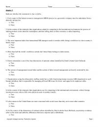 Management Chapter 3&nbsp;Every aspect of the
human resources management&nbsp;