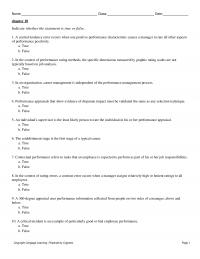 Management Chapter 10&nbsp;A central tendency
error occurs when one positive performance characteristic