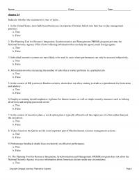 Management Chapter 14&nbsp;In the United States,
most faith-based businesses incorporate Christian&nbsp;