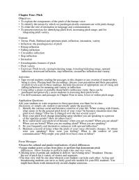 Speech Chapter 4 Four Pitch Objectives Explain The Components The Pitch The Human Voice