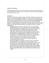 Speech Chapter 10 Note to instructors while the directions for student use and the text