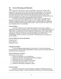 Speech Course Planning And Materials&nbsp;Much of an instrutor’s success in teaching a course may be due to the