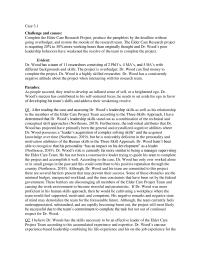 Case 3.1 A Starined Research Team
