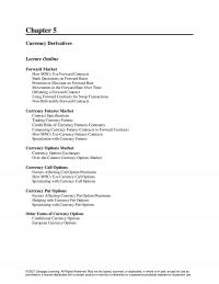 International Business Chapter 5&nbsp;How MNCs Use Forward Contracts Bank Quotations on Forward Rates