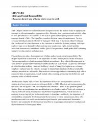 Management Chapter 3 Ethical Dilemmas Arise Tests Personal Ethics And Values May Clear Consensus What