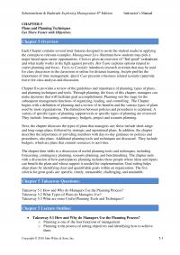 Management Chapter 5 Each Chapter contains several inset features designed to assist the student reader