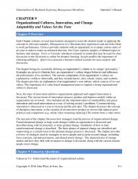 Management Chapter 9 Management Live illustrates how experiences and activities relate to work performance