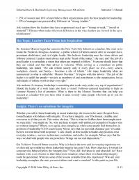 Management Chapter 11 Use Fiedlers Terms List The Characteristics Situations That Would Extremely Favorable And