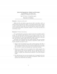 Marketing Exercises Part 6 The Reductionin Consumer Surplus Given Where The Surplus That Consumer Ould Obtain
