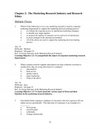 Sales Chapter 2 Ethics Learning Objective Examine Unethical Practices Among Marketing Research Suppliers Clients And