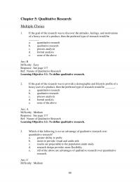 Sales Chapter 5 Ans Difficulty Hard Response See Page Ref The Importance Focus Groups Learning