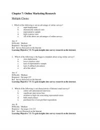 Sales Chapter 7 Ans Difficulty Medium Response See Page Ref Online Qualitative Research Learning Objective