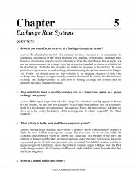 International Business Chapter 5 The Only Way Sustain Such System Impose Exchange Controls The Central Bank