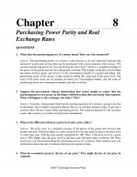 International Business Chapter 8 Hence Multiply The Nominal Income Country The Purchasing Power Parity Exchange Rate