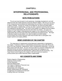 Counseling Chapter 8 When All Groups Have Presented The Importance Many Types Relationships Becomes Clear