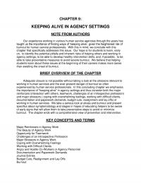 Counseling Chapter 9 They Are Identify The Specific Agency Stressors Existence Ways Which Burnout Might