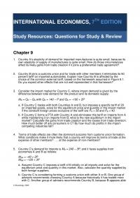 International Business Chapter 9 The Figure Framework Demonstrates The Potential Gain Country From The Creation More