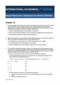International Business Chapter 13 What The Equilibrium Exchange Rate Pmac Pmac Supply For Macs Quantity Value