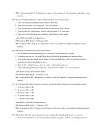 History Chapter 3 Msc Understanding Obj Explain How The Patterns Class And Gender Roles Changed