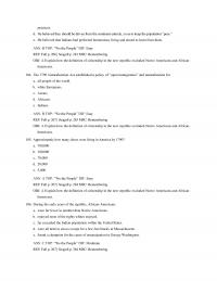 History Chapter 7 Practices Believed They Should Driven From The Continent Entirely Keep The Population