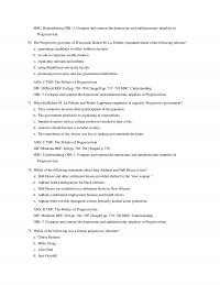History Chapter 18 Msc Remembering Obj Compare And Contrast The Democratic And Antidemocratic Impulses Progressivism