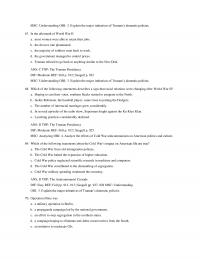 History Chapter 23 Msc Understanding Obj Explain The Major Initiatives Trumans Domestic Policies The Aftermath