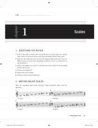 Performing Arts Chapter 1 Scalesa What The Order Whole Tones And Semitones Major Scale Natural