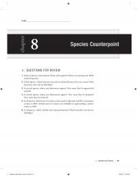 Performing Arts Chapter 8 Name Species Counterpointa Ion What Species Counterpoint What First Species What