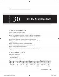 Performing Arts Chapter 30 The Neapolitan Sixtha What Another Name For The Bii Chord Does