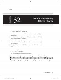 Performing Arts Chapter 32 Other Chromatically Altered Chordsa When Does Chromatic Alteration Chord Tones Not