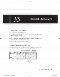 Performing Arts Chapter 33 Chromatic Sequencesa Sequence Why Can Follow Vii Sequence Consisting Entirely Dominant