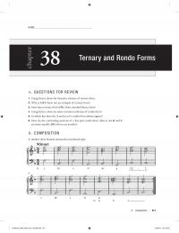 Performing Arts Chapter 38 Name Ternary And Rondo Formsa Ion Using Letters Show The Thematic