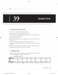 Performing Arts Chapter 39 Pter Sonata Form Chaa What Are The Three Large Sections Sonata Form