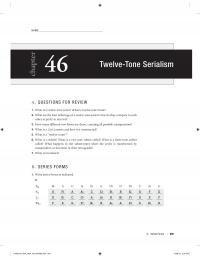 Performing Arts Chapter 46 Pter Twelvetone Serialism Chaa What Twelvetone Series What Twelvetone Music What Are