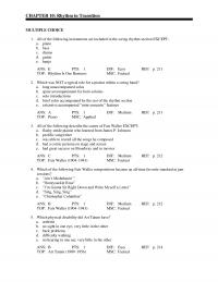 Performing Arts Chapter 10 Ans Pts Dif Medium Ref Top Swing Bop Topsy Msc Factual Which