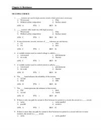 Chapter 4 Pts Ref There Only One Path For Current Flow Between Two Points